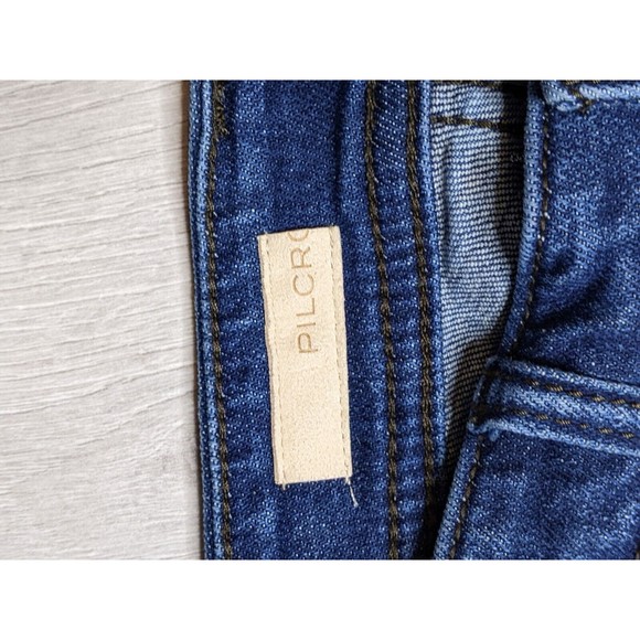 Anthropologie Pilcro & the Letterpress Side Stripe Slim Boyfriend Jeans Sz 28/ 6 - Picture 5 of 16